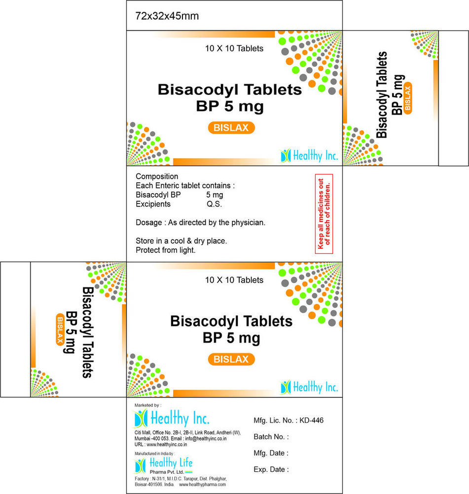 Bisacodyl Tablet