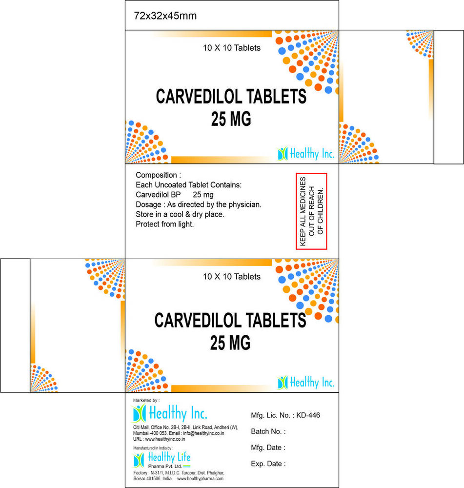 Carvedilol Tablets
