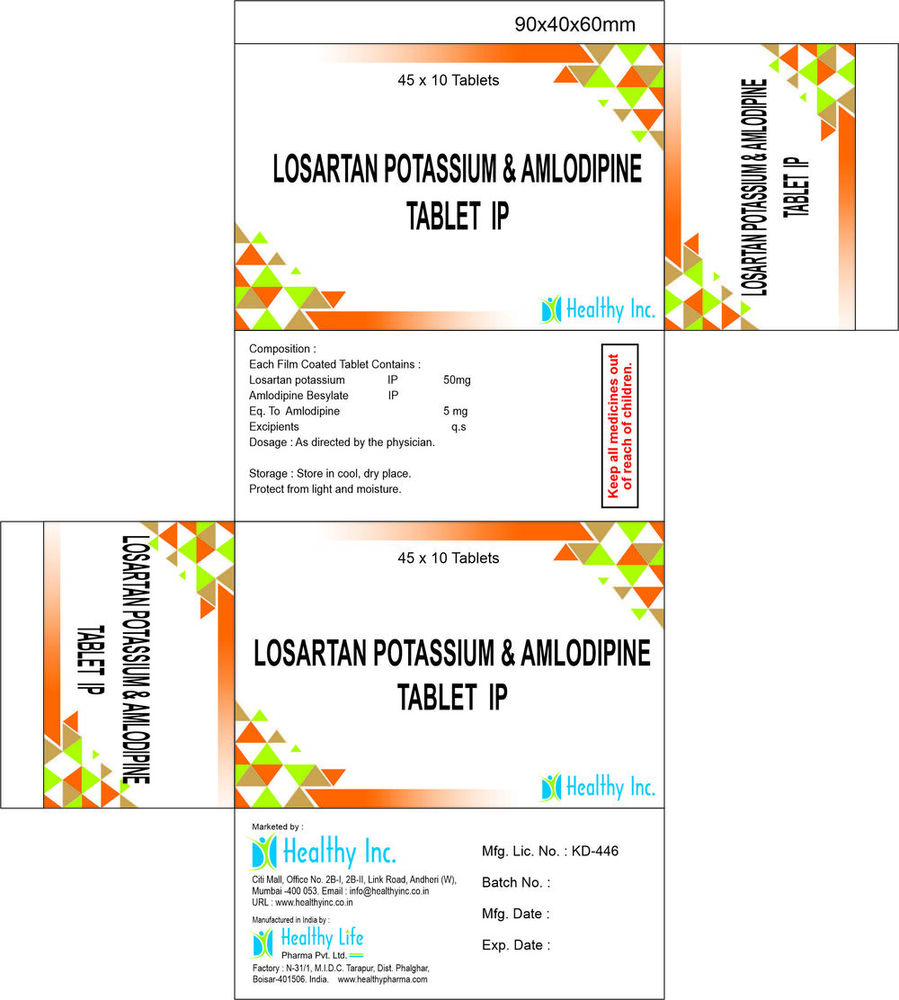 Losartan with AmlodipineTablets