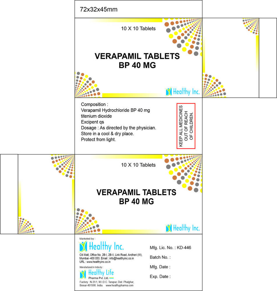 Verapamil Tablets