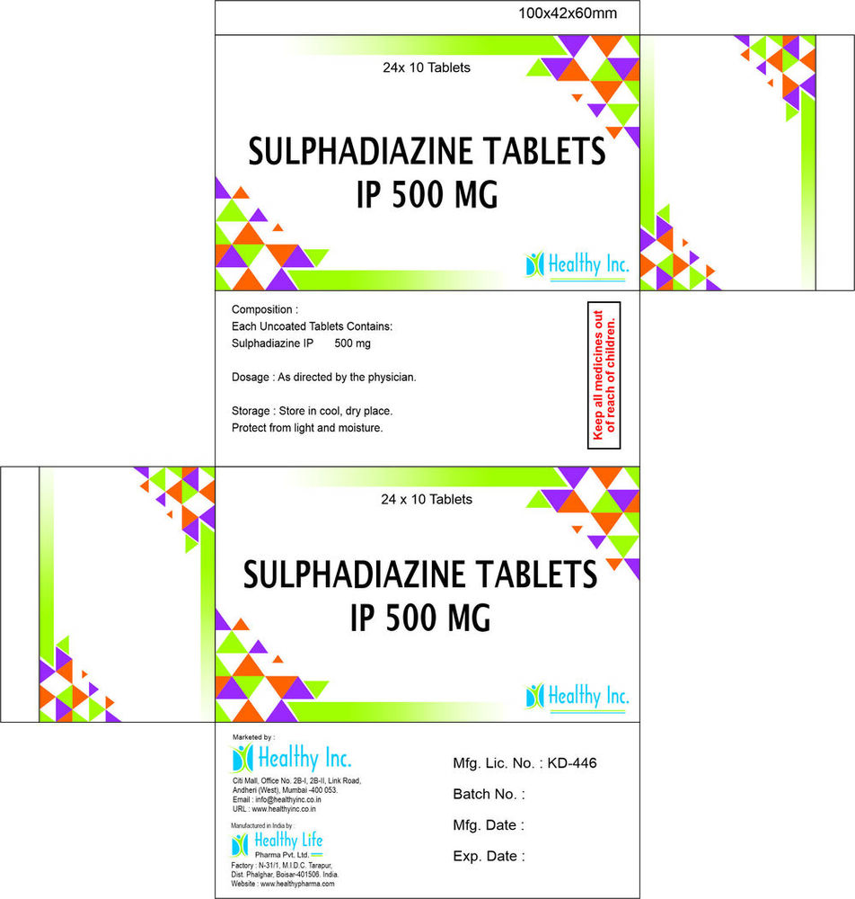 Sulphadiazine Tablets