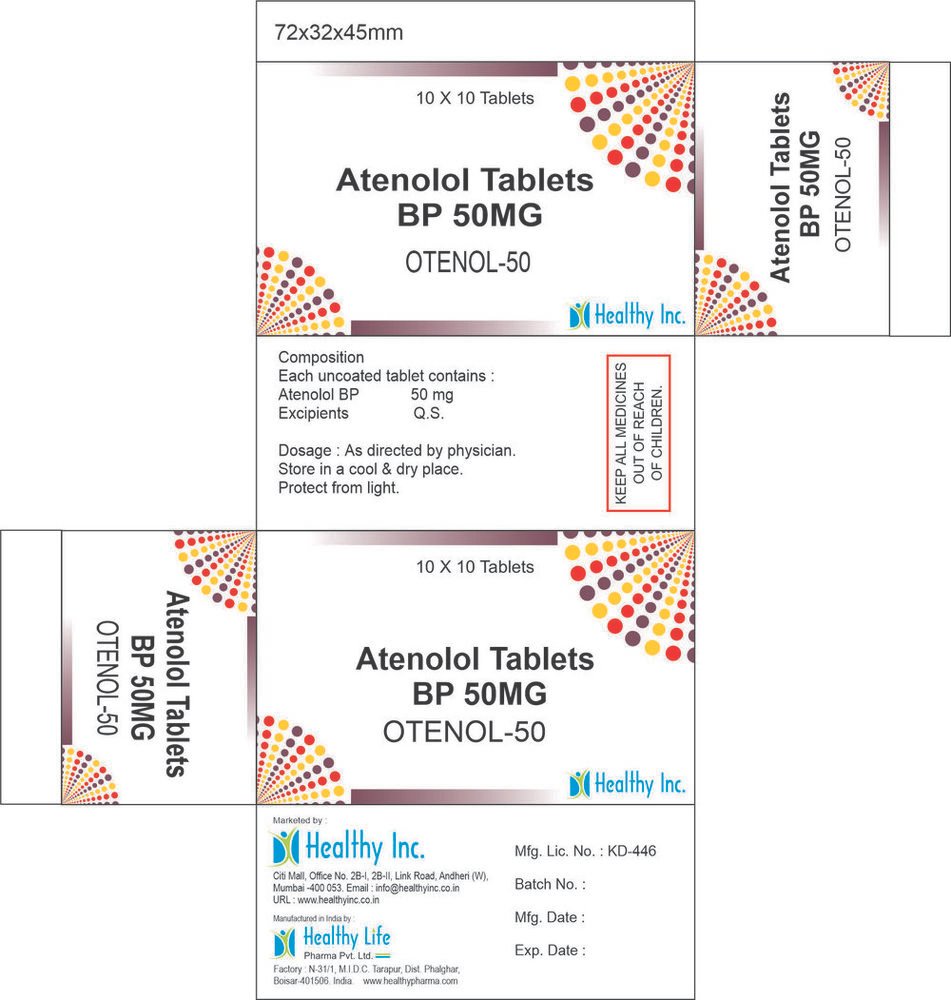 Atenolol with Chlorthalidone Tablets Atenolol with Chlorthalidone Tablets