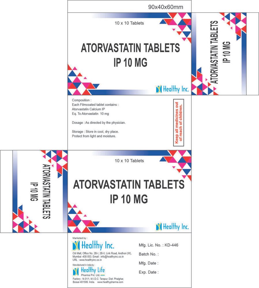 Atorvastatin Tablets Atorvastatin Tablets