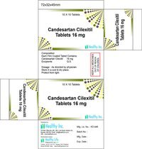 Product image for Candesartan Tablet