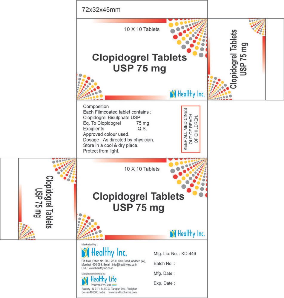 Clopidogrel and Aspirin Tablets