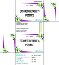 Product image for Ergometrine Tablets