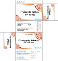 Product image for Frusemide Tablets