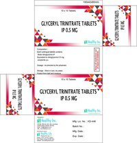 Product image for Glycerl Trinitrate Tablets