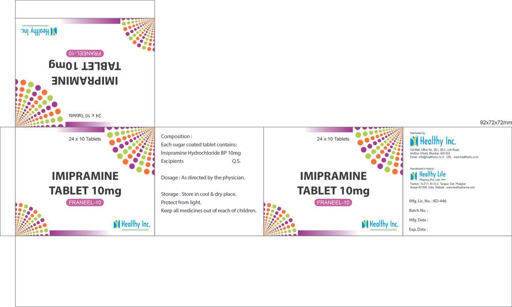 FRANEEL Imipramine Hydrochloride Tablets and