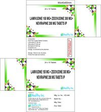Product image for Lamivudine with Zidovudine Tablets