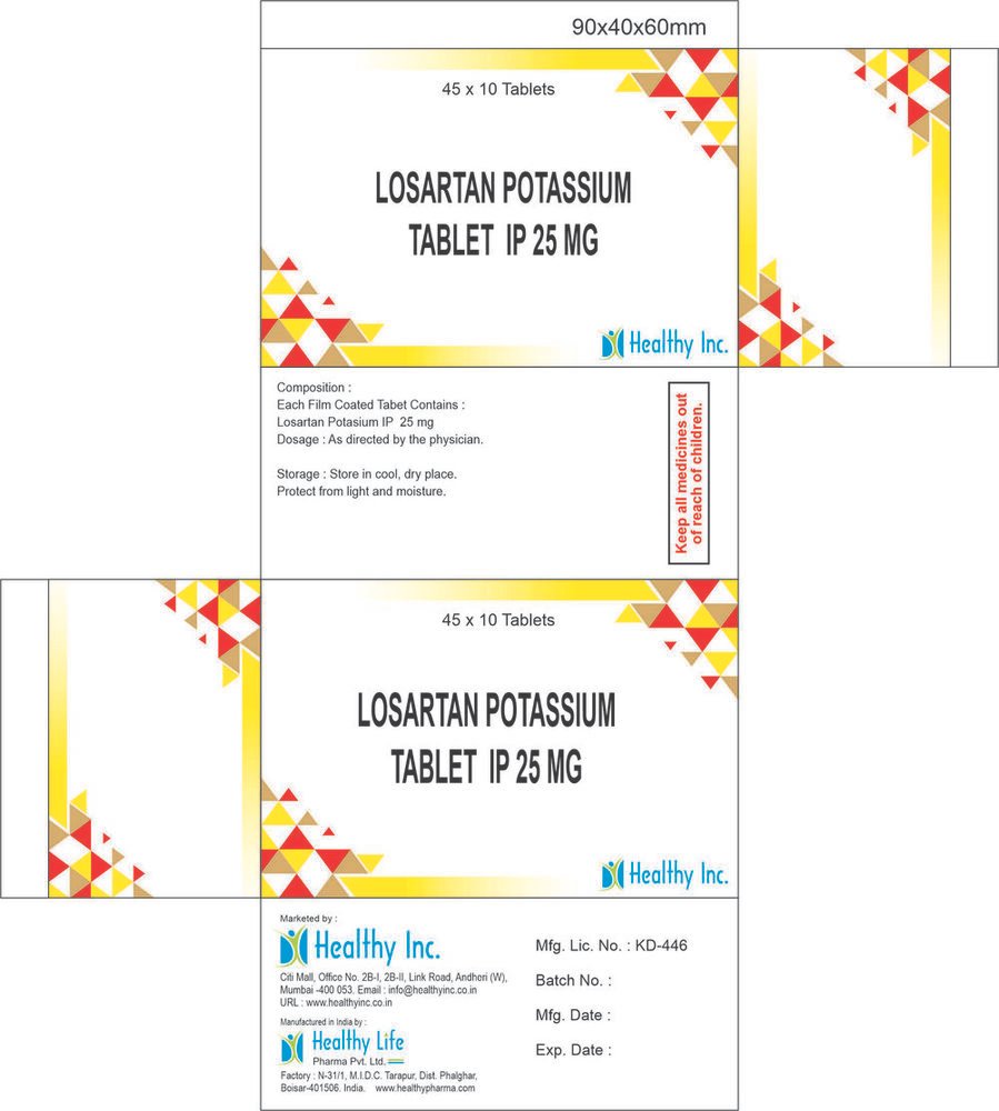 Losartan Potassium Tablets product image