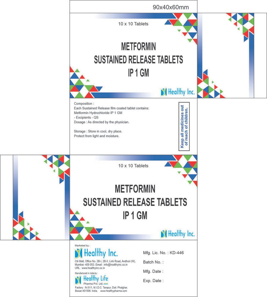 Metformin Hydrochloride & Glimepiride SR Tablets Metformin Hydrochloride & Glimepiride SR Tablets