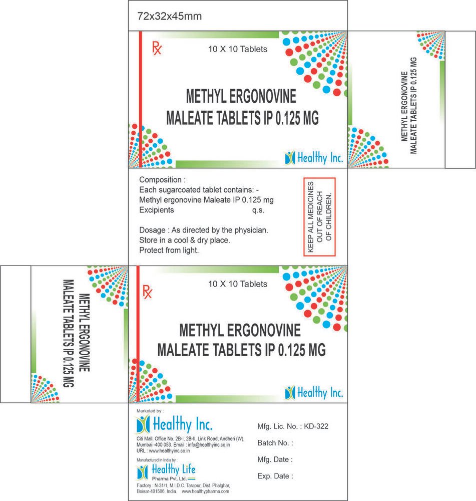Methylergonovine Maleate Tablets
