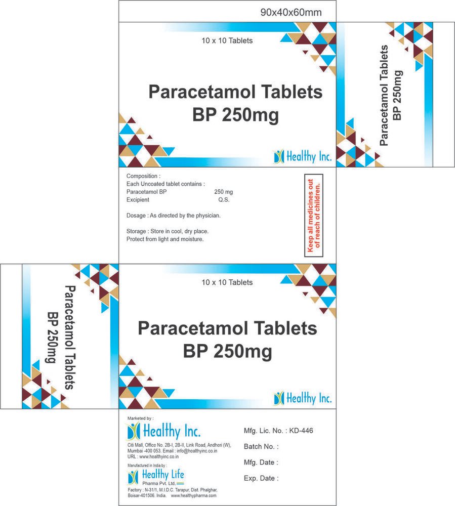 Paracetamol Tablets Manufacturer in India Paracetamol Tablets Manufacturer in India