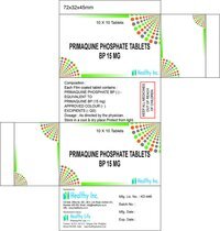 Primaquine Malaria Drugs Tablets Exporter