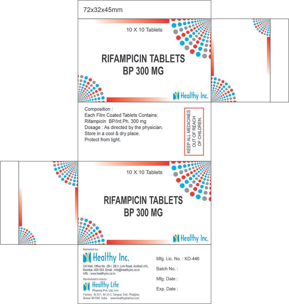 Rifampicin Tablets/ – Manufacturer India Rifampicin Tablets/ – Manufacturer India