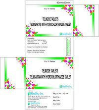 Product image for Telmisartan Hydrochlorothiazide Tablets