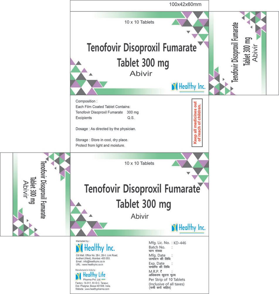 Tenofovir Tablets Tenofovir Tablets