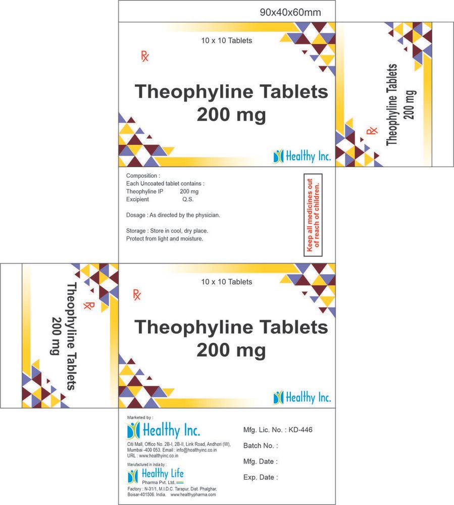 Theophylline Tablets IP Theophylline Tablets IP