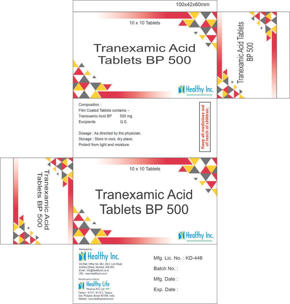 Tranexamic Acid Tablets BP Tranexamic Acid Tablets BP