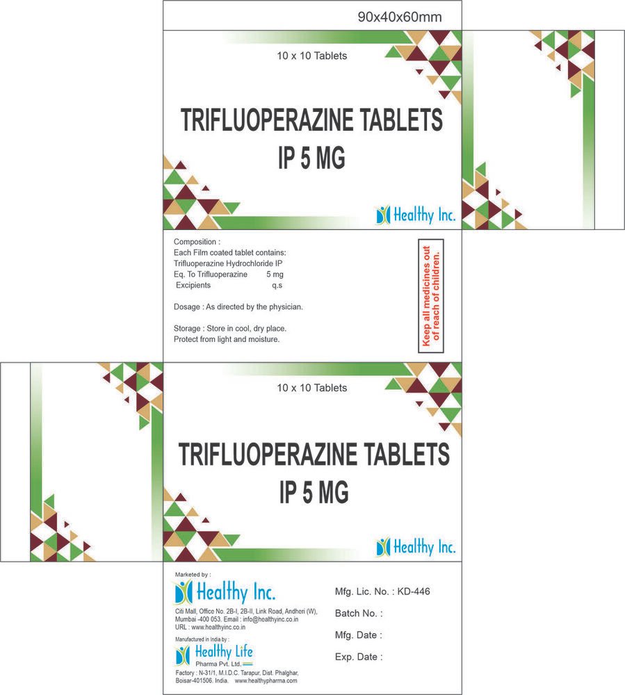 Trifluoperazine Tablets IP Trifluoperazine Tablets IP