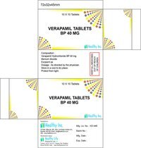 Product image for Verapamil Tablets